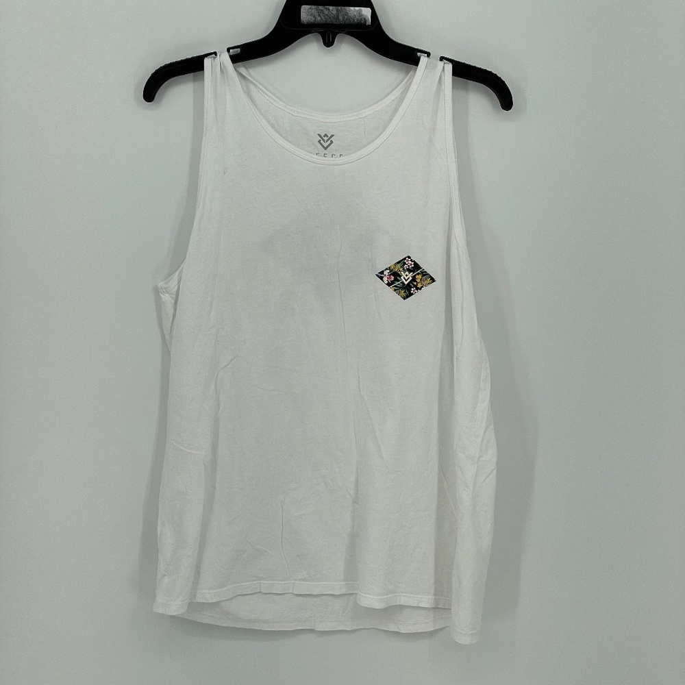 VEECE Lahaina White Tank Top